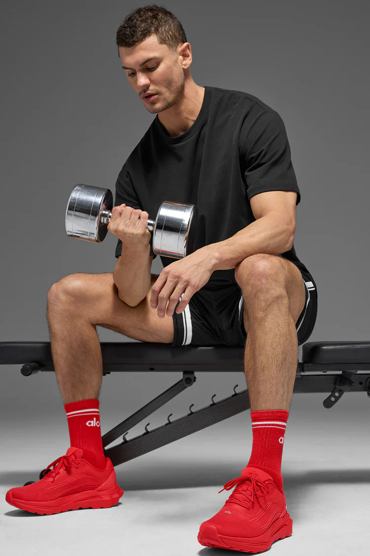 Unisex Half-Crew Throwback Sock | Alo Yoga (US)