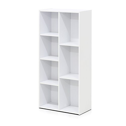 Furinno Luder Bookcase / Book / Storage , 7-Cube, White | Amazon (US)