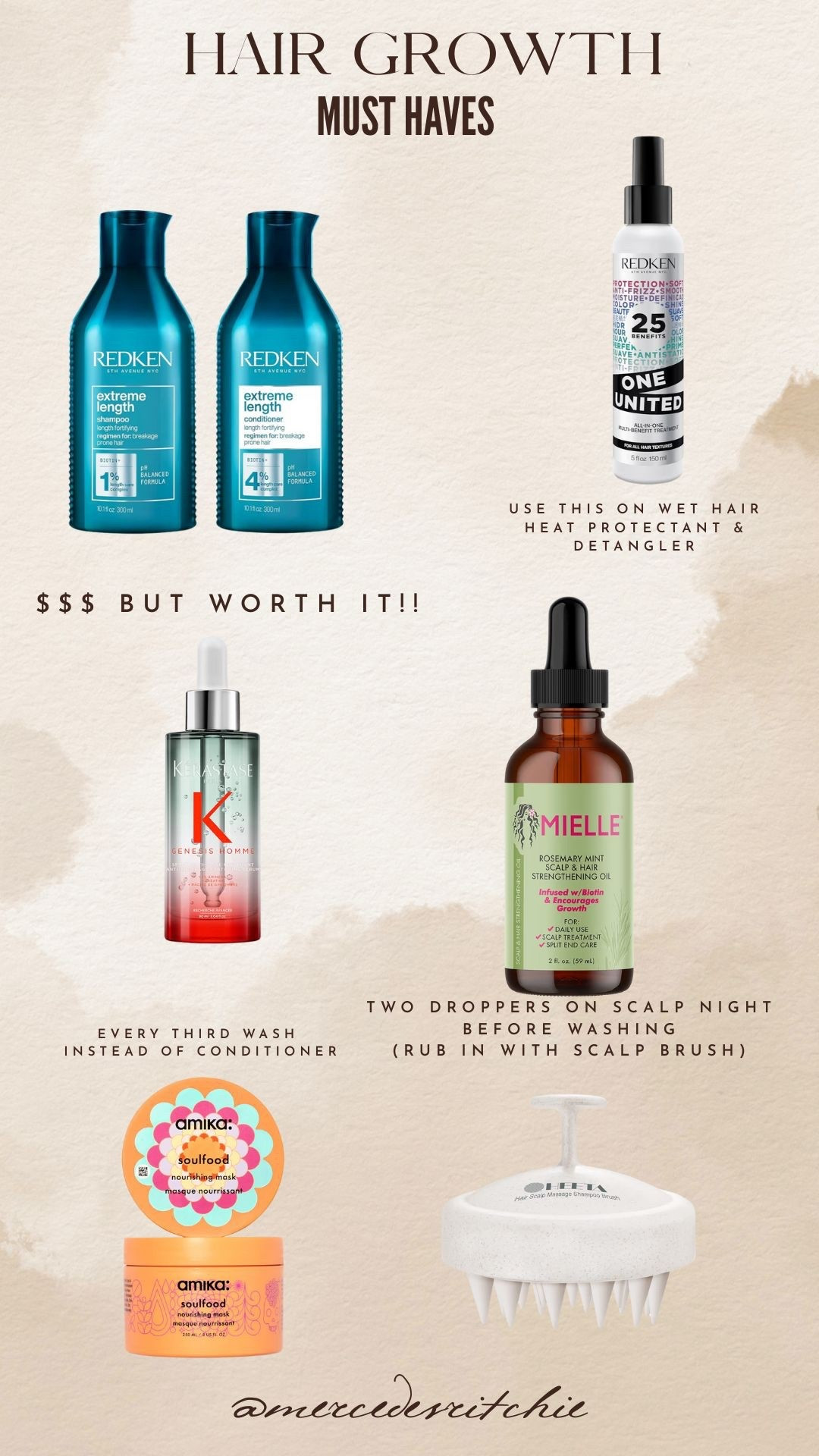 Hair growth
Amazon hair finds
Amazon beauty finds
Hair mask
Rosemary oil
Redken shampoo 
Redken conditioner 
Kerastase 


#LTKBeauty #LTKselfcare #LTKmorningroutine