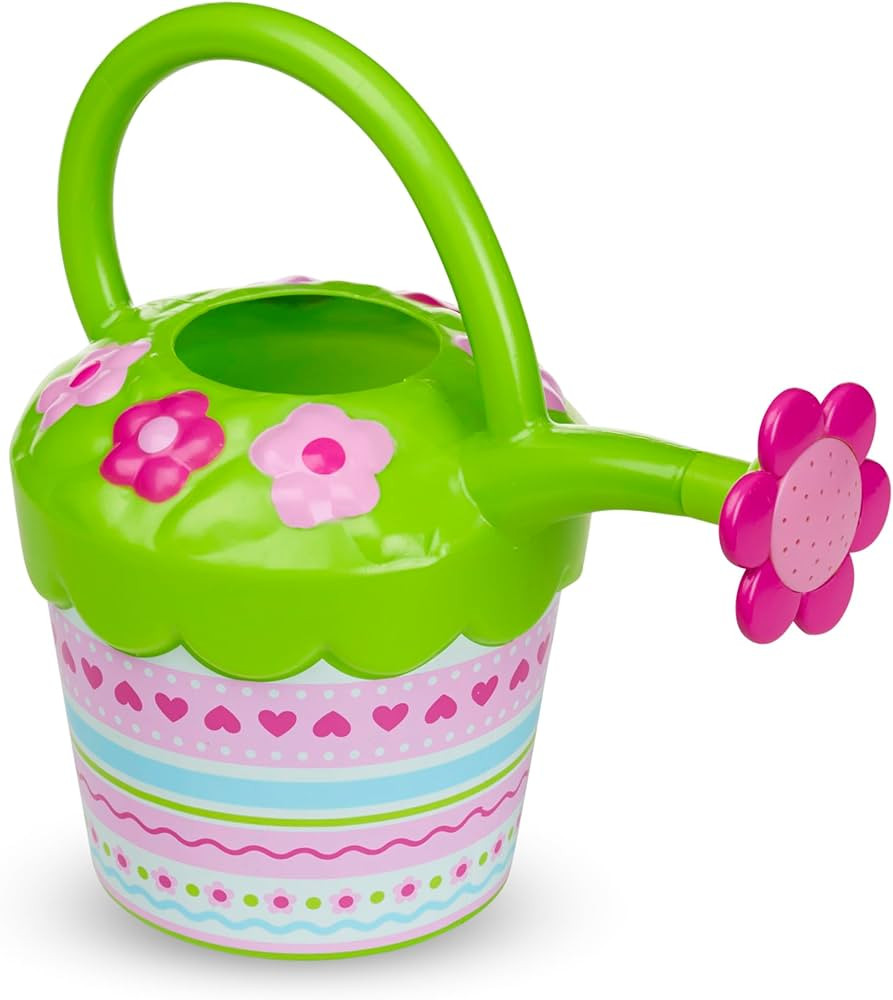 Melissa & Doug Sunny Patch Pretty Petals Flower Watering Can - Pretend Play Toy | Amazon (US)