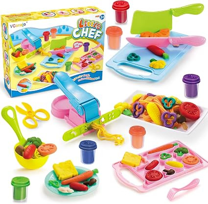color dough toys for kid Kitchen Creations little chef color dough set games       Send to LogieI... | Amazon (US)