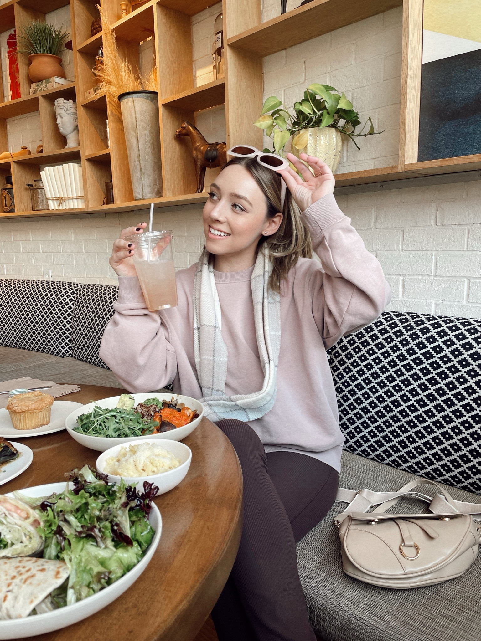 Brunch in Atlanta at Flower Child!!!

Wearing my casual airport look and my new favorite Lululemon leggings - wearing a medium in my pullover for an oversized fit 

#brunch #brunchoutfit #casualfit #ootdcasual #athleisure #lululemon #oldnavy #airportstyle #airportlook 

#LTKfitness #LTKfindsunder100 #LTKtravel