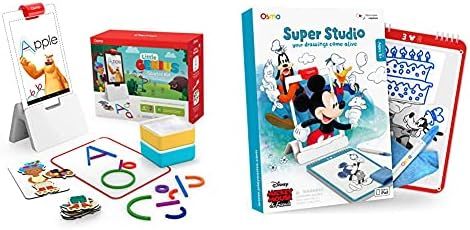 Osmo - Little Genius Starter Kit & Disney Mickey Mouse & Friends for Fire Tablet - 5 Learning Gam... | Amazon (US)