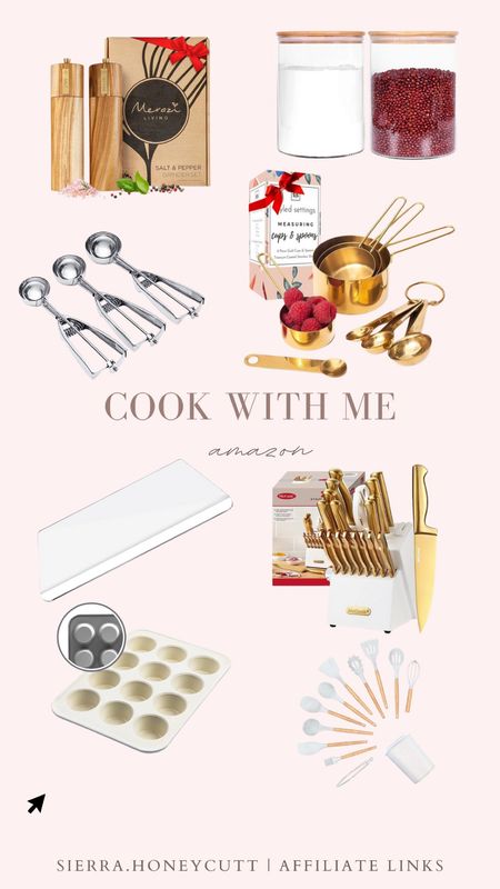 Cook with me, kitchen, home, scoops, knives, muffin tin 

#LTKSeasonal #LTKhome #LTKfindsunder50