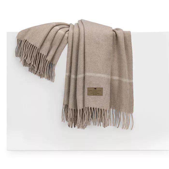 Charm Lambswool Cashmere Throw | Bloomingdale's (US)