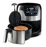Gourmia GAFW598 2 in 1 - 5-Quart Digital Air Fryer + Waffle Maker | Amazon (US)