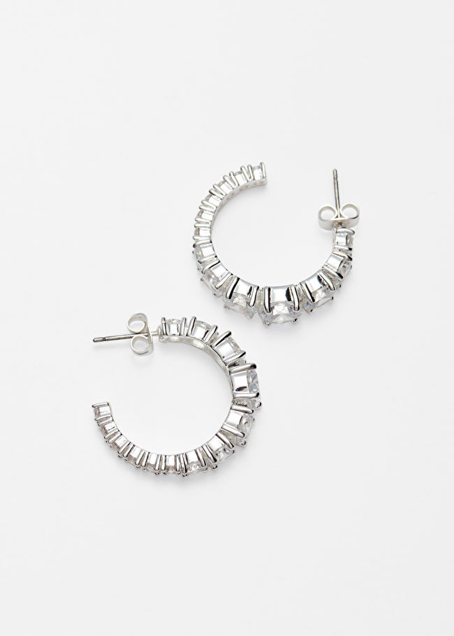 Crystal Hoop Earrings | & Other Stories UK