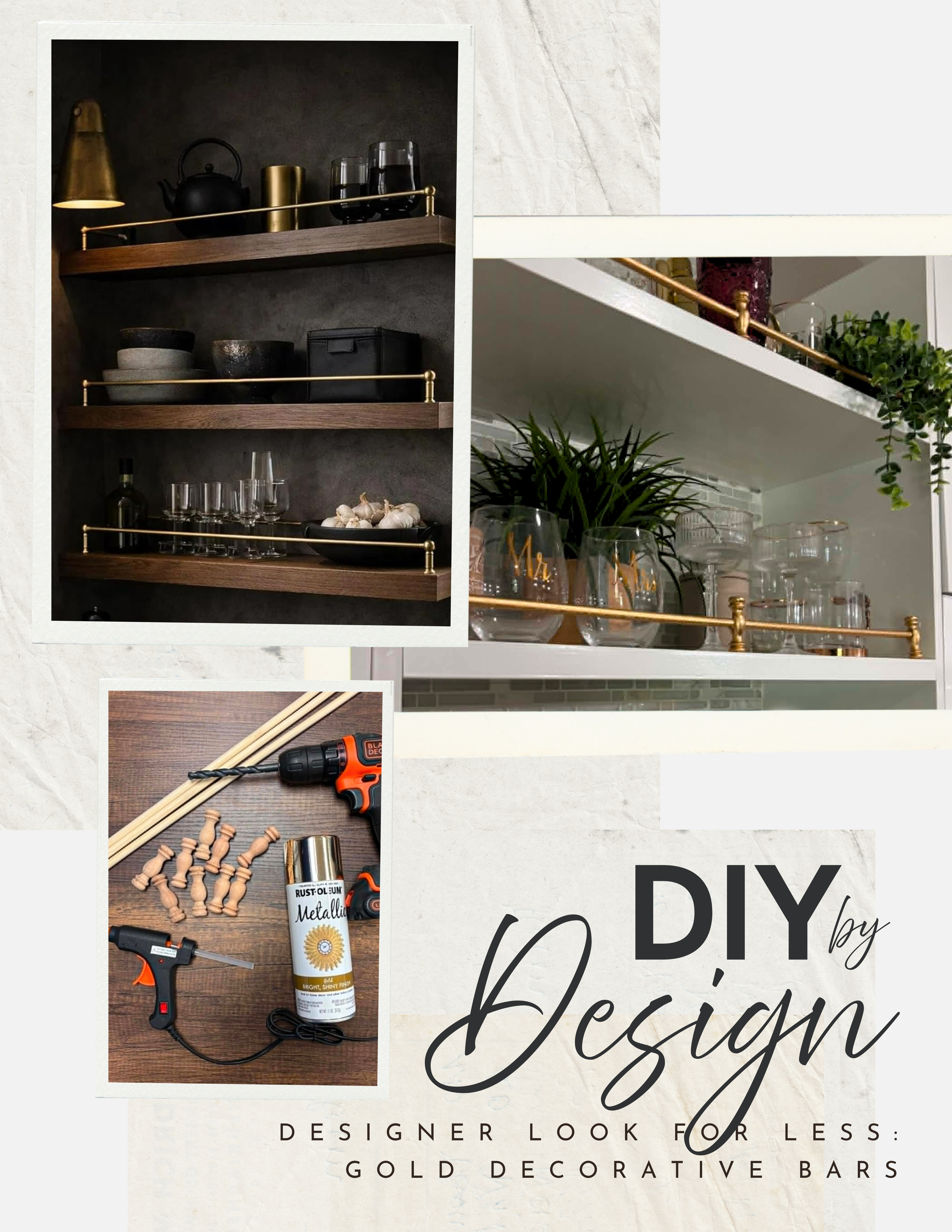 Found these designer-inspired gold decorative bars for over $200…so I made my own ✨

Same high-end look for a fraction of the price 🙌 Linking all the supplies I used to create this easy DIY home decor project!

#LTKHome #LTKFinds #DIYHomeDecor #DesignerLookForLess
 

 #LTKdayinmylife #LTKmomlife #LTKHome