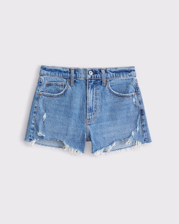High Rise Mom Short | Abercrombie & Fitch (US)
