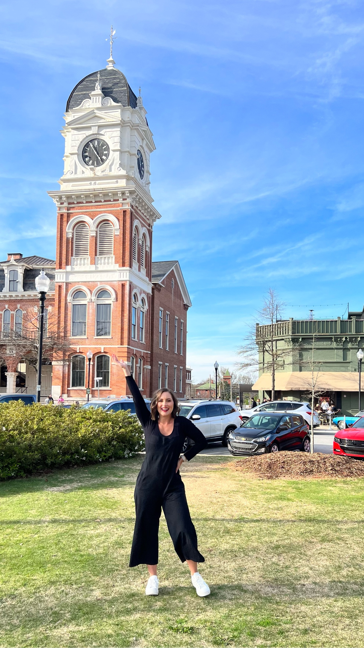 My favorite Amazon jumpsuit! So comfy and you can wear so many different tops underneath. I’m wearing a small. It also has pockets! 

#LTKSeasonal #LTKtravel #LTKunder50