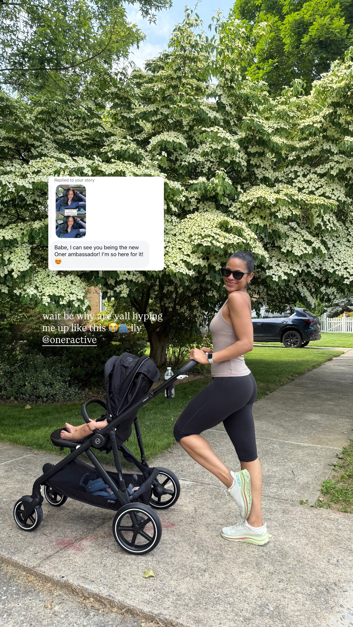 Love my Oner active for workouts! Unfortunately, they sell out pretty fast, so linking some similar items if you couldn't get your hands on these!

 Workout set, active moms, hot girl mom walk, activewear 

 

#LTKActive #LTKmomlife #LTKfitnessgoals