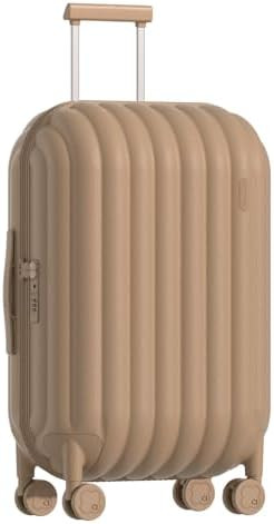 artrips Checked Luggage 24 inch,Medium Suitcase with 8 Spinner Wheels,PC Lightweight Hardside Lug... | Amazon (US)