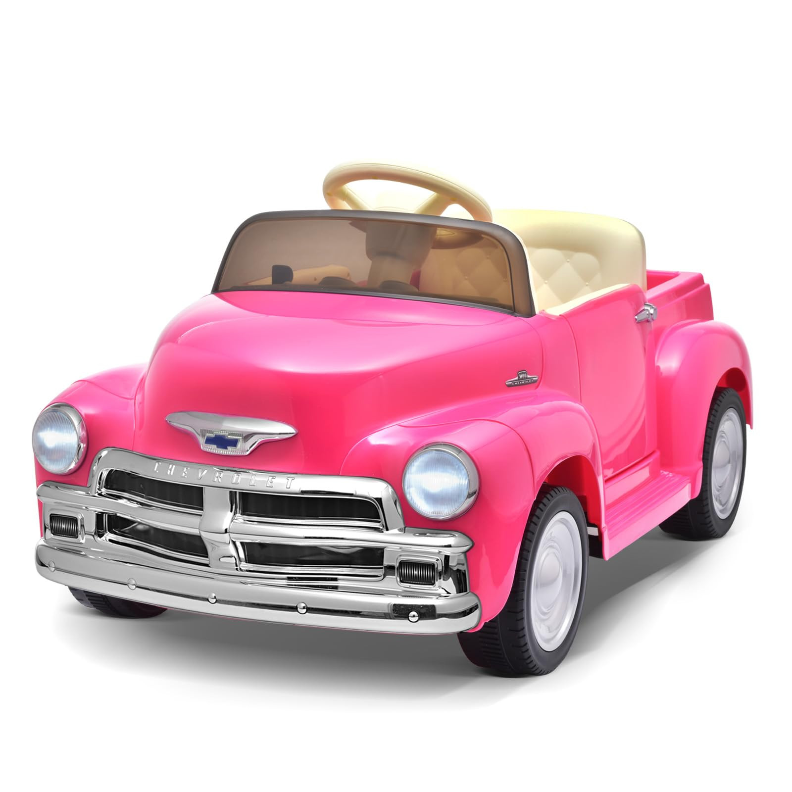 Joywhale 12V Kids Ride on Car Licensed Chevrolet 3100 Pickup Battery Powered Motorized Electric C... | Amazon (US)