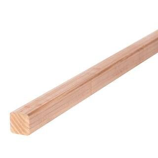 1-3/8 in. x 1-3/8 in. x 8 ft. B and Better S4S Redwood Lumber | The Home Depot