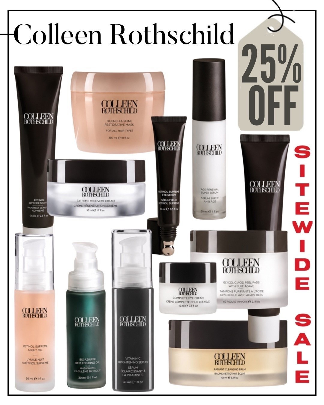 Shop Colleen Rothschild Christmas in July Sale, 25% OFF SITEWIDE!