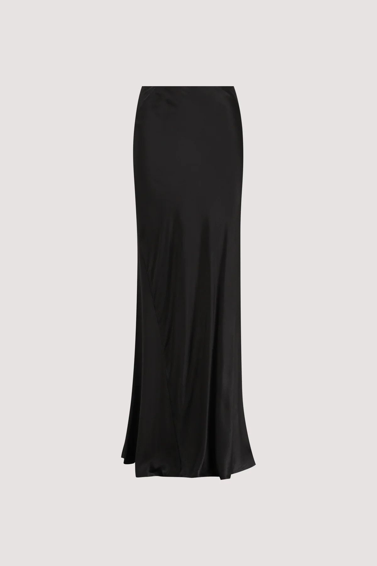 CHARLI BLACK SATIN MAXI SKIRT | DISSH