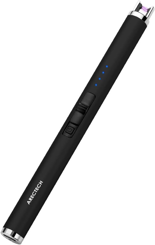 ARECTECH Lighter Rechargeable Lighter Electric Lighter Candle Lighter Arc Plasma Lighters for Can... | Amazon (US)