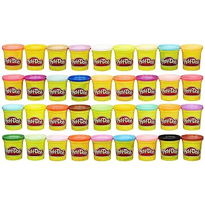 Play-Doh Modeling Compound 36-Pack Case of Colors, Non-Toxic, Assorted Colors, 3-Ounce Cans (Amazon  | Amazon (US)
