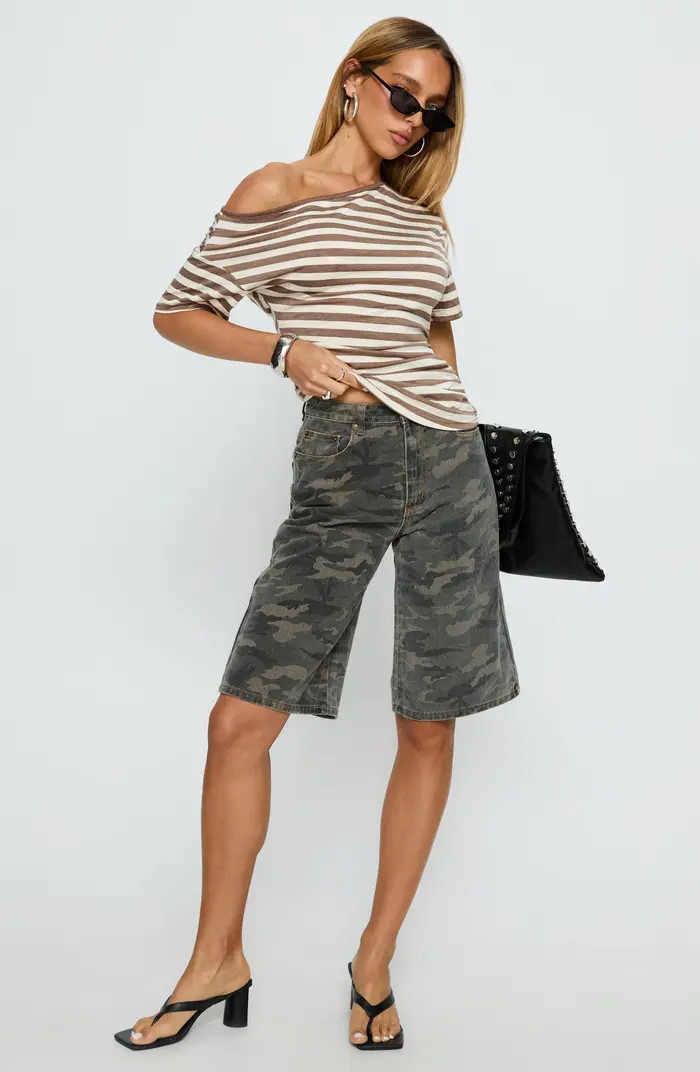 Emlynn Stripe One-Shoulder Top | Nordstrom