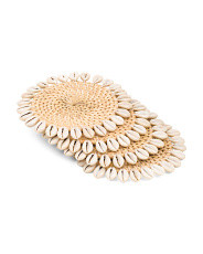 4pc Capiz Coasters With Gift Box | Marshalls