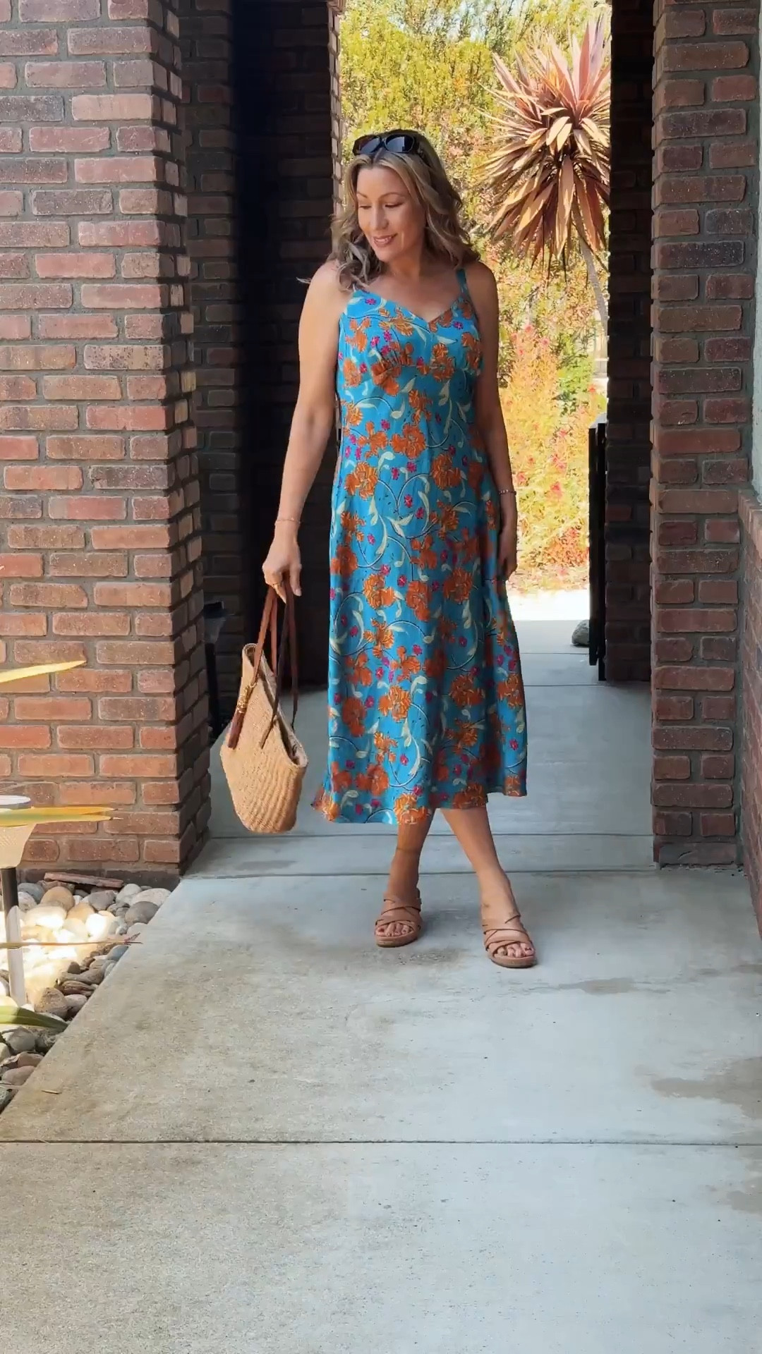 This bold and breezy Walmart dress is everything for summer 💙 The vibrant floral print makes a statement, and the flattering silhouette keeps it effortless and comfortable. I styled it two ways: casual with raffia flip flops, and elevated with a neutral third layer and heeled sandals. Perfect for brunch, summer events, or vacation strolls 🌺🌞

Tap to shop this under-$30 gem and more warm weather outfit ideas!
#ootd #fashionover30 #fashionover40 #fashionover50 #casualoutfits #stylishandgrateful #stylish&grateful #modestoutfits #classycasual #walmartfashion


ootd, fashionover30, fashionover40, fashionover50, casualoutfits, stylishandgrateful, stylish&grateful, modestoutfits, classy casual, walmartfashion, summerdresses, floralprintdress, vacationoutfit, brunchlook, affordablefashion, easyoutfits, resortwear, flatteringfit, thirdlayerstyle, daytonightlook

#LTKShoeCrush #LTKParties #LTKTravel