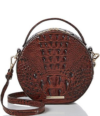 BRAHMIN Melbourne Collection Lane Crossbody Bag - Pecan | Dillard's