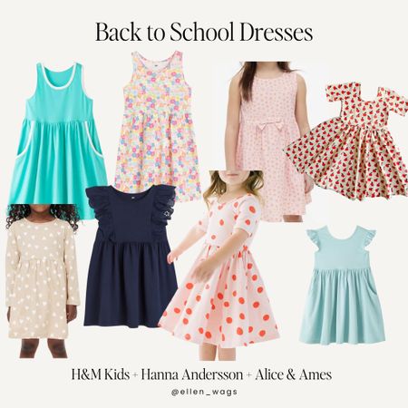 These dresses are perfect for back to school!

#LTKFind #LTKstyletip #LTKkids