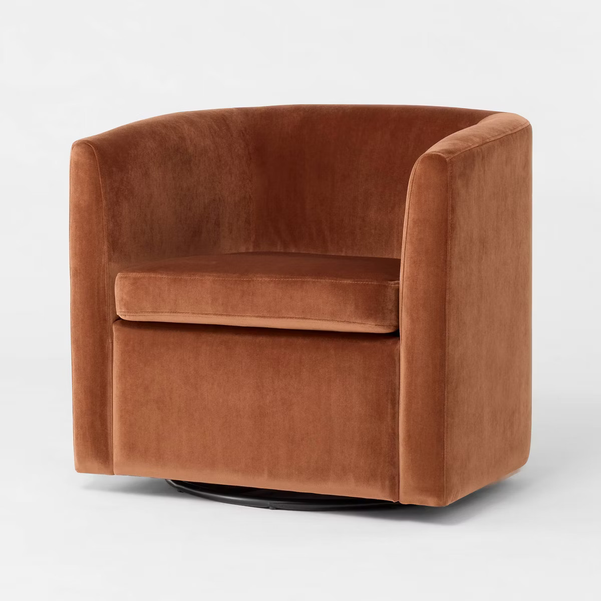Vernon Upholstered Barrel Swivel Accent Chair - Threshold™ designed with Studio McGee | Target