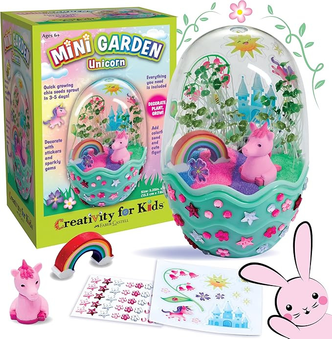 Creativity for Kids Mini Garden: Magical Unicorn Terrarium Kit - Unicorn Gifts for Girls, Kids Cr... | Amazon (US)