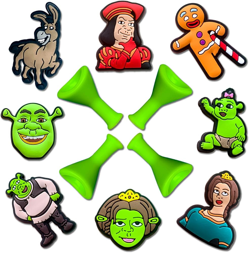 Keapenthus 12 25PCS Ears Charms for Movie Shoe Sandals Decorations for Women Adults | Amazon (US)