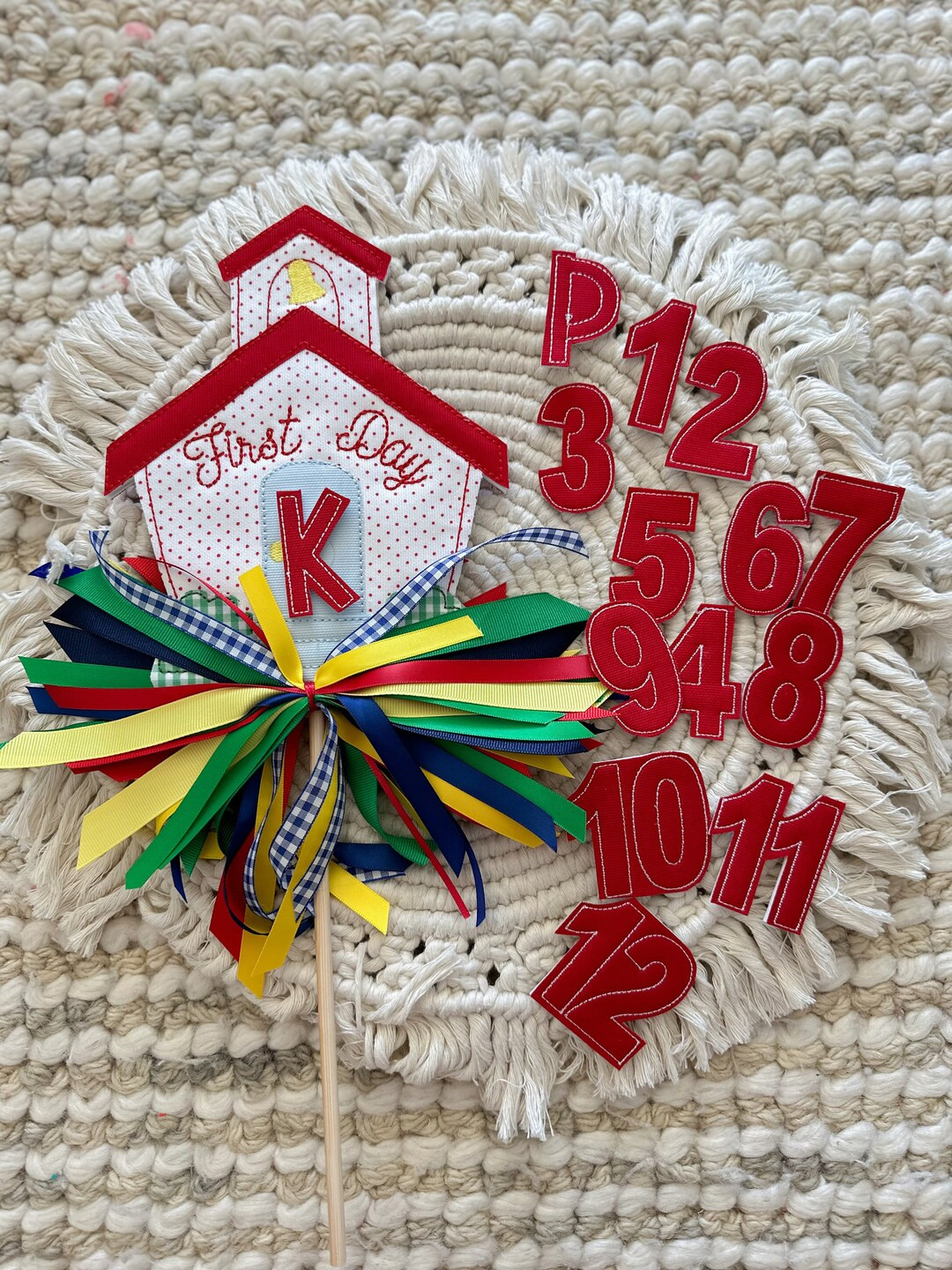 First Day/last Day of School Wand Red - Etsy | Etsy (US)