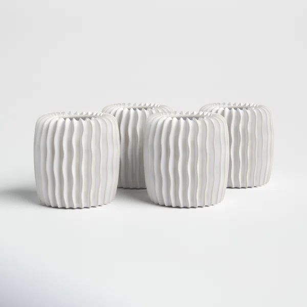 Waikiki Handmade Ceramic Table Vase (Set of 4) | Wayfair North America