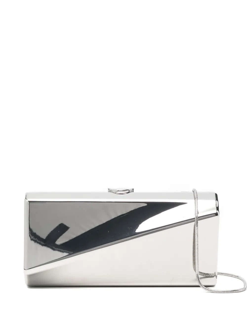 Simkhai Ripple Clutch Bag | Silver | FARFETCH | Farfetch Global