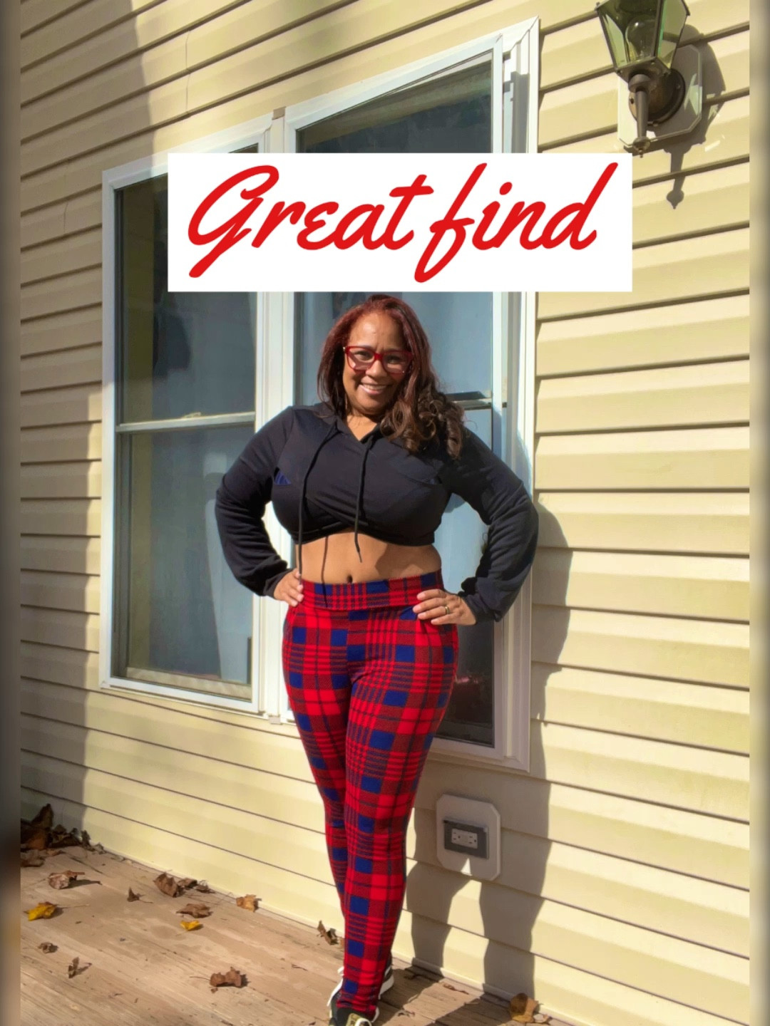 I love these high waisted plaid pants paired with a crop top hoodie Sizes- large
Colors- red, blue and black
Shein shopping

#LTKover40 #LTKmidsize #LTKfindsunder50