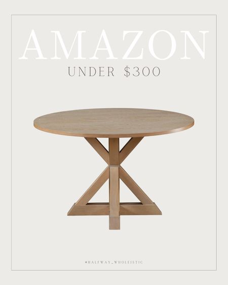 I just purchased this round dining table from Amazon! It’s under $300 and such amazing quality! 

#LTKSeasonal #LTKsalealert #LTKhome