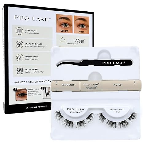 Pro Lash SoftWear Mini Lash Clusters Kit - Seamless, Lightweight Lashes - 7-Day Cluster Eyelash E... | Amazon (US)