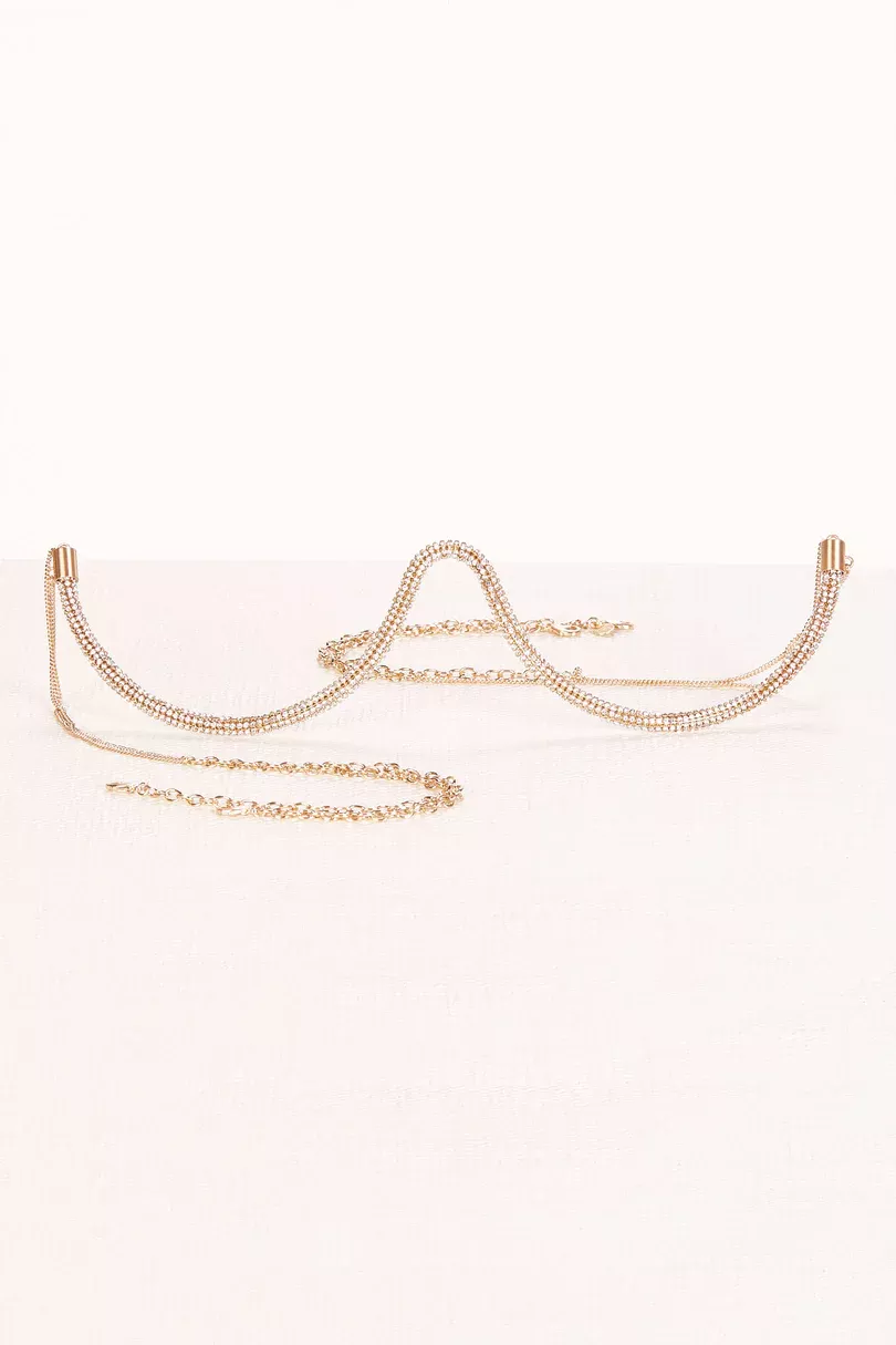 ASHA BRALETTE CHAIN - CLEAR curated on LTK