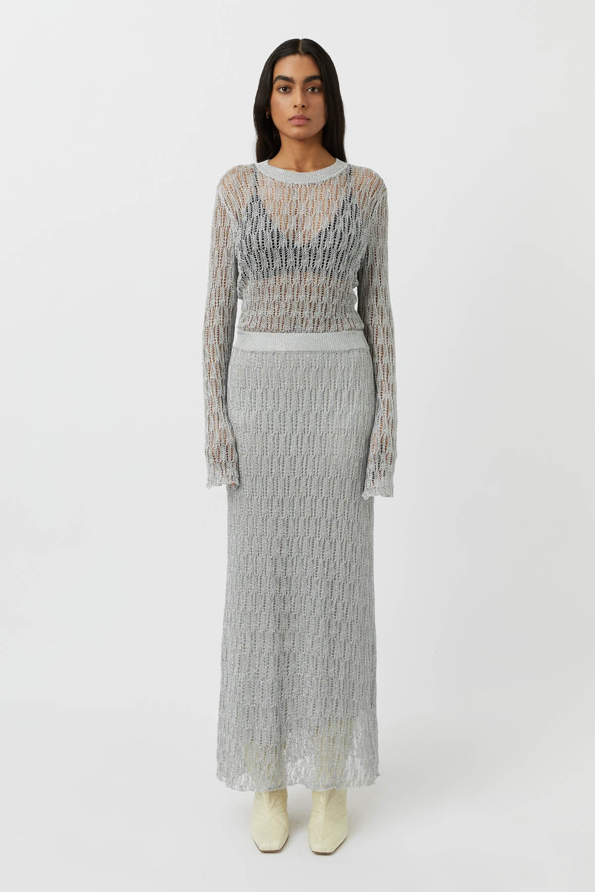 Jacque Knit Skirt | CAMILLA AND MARC (ANZ)