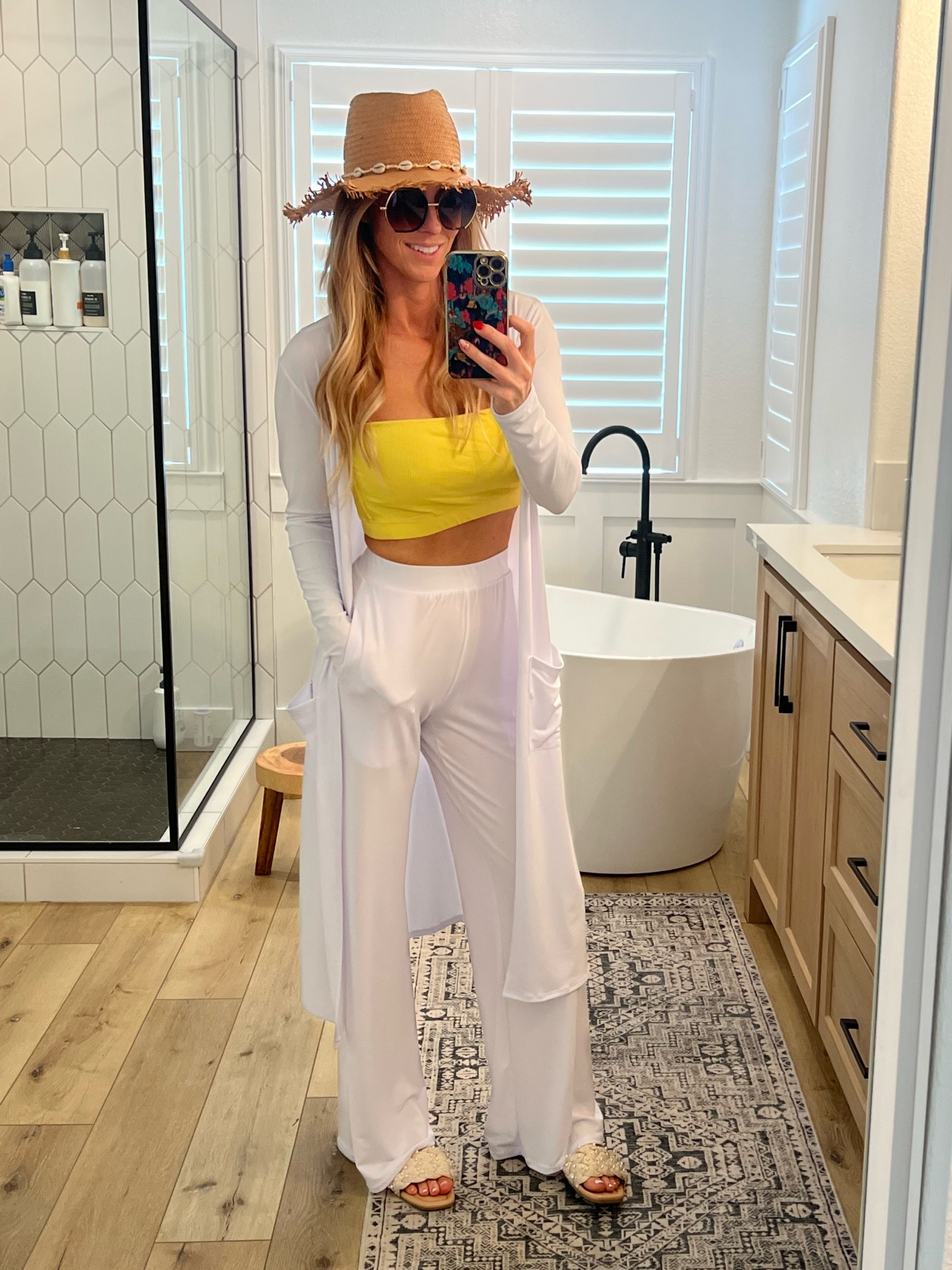 Loving this swim cover up 3 piece essential  set from @sexymodest!
So comfy and so cute. I’m wearing a small for size reference  

#LTKSeasonal #LTKtravel #LTKstyletip