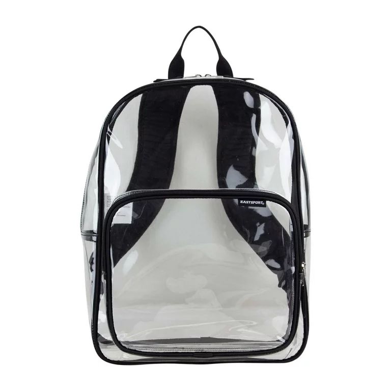 Eastsport Unisex Clear Spirit Backpack, Black | Walmart (US)