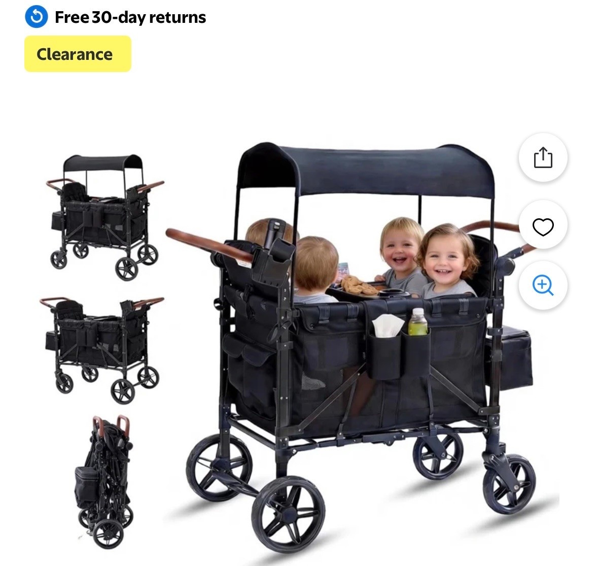 If you’ve been eyeing the Wonder Wagon but it’s been out of your price range 👀 this Walmart version is SUCH a good dupe and it’s currently on clearance 🙌🏼
Originally $499 and marked down for Memorial Day 🇺🇸✨ Run before it sells out because these never stay in stock long 🤎