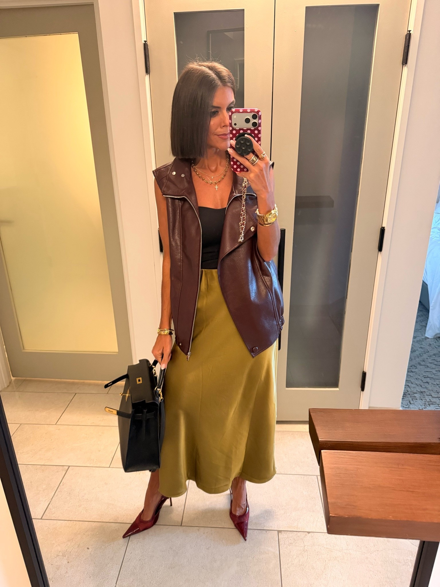 Today’s fit! Size xs in tank, size small in skirt and vest

#LTKdayinmylife #LTKgrwm #LTKootd