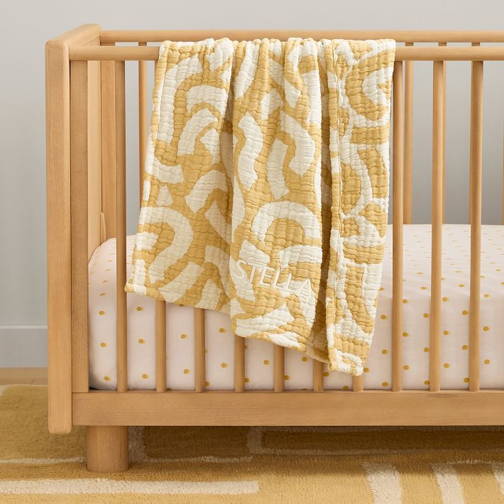 Sprinkled Waves Baby Blanket | West Elm (US)