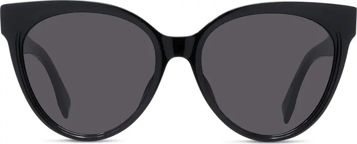 Fendi The Fendi Lettering 56mm Cat Eye Sunglasses | Nordstrom | Nordstrom