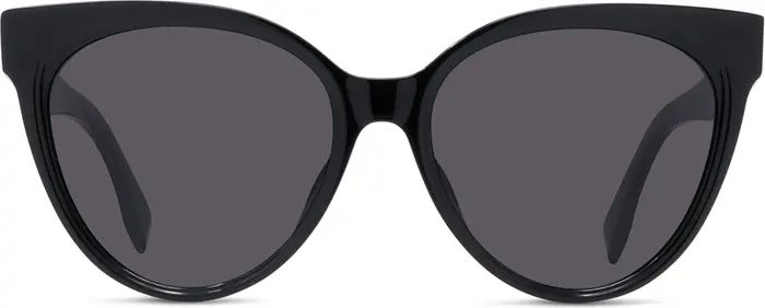 Fendi The Fendi Lettering 56mm Cat Eye Sunglasses | Nordstrom | Nordstrom
