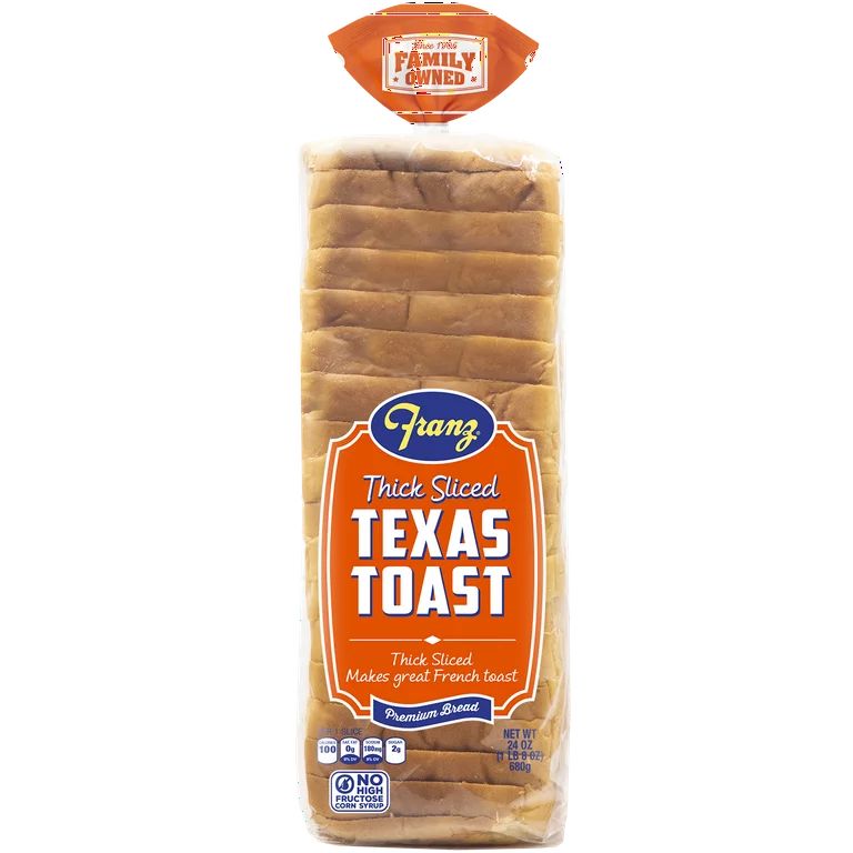 Franz Thick Sliced Texas Toast, 24 oz - Walmart.com | Walmart (US)