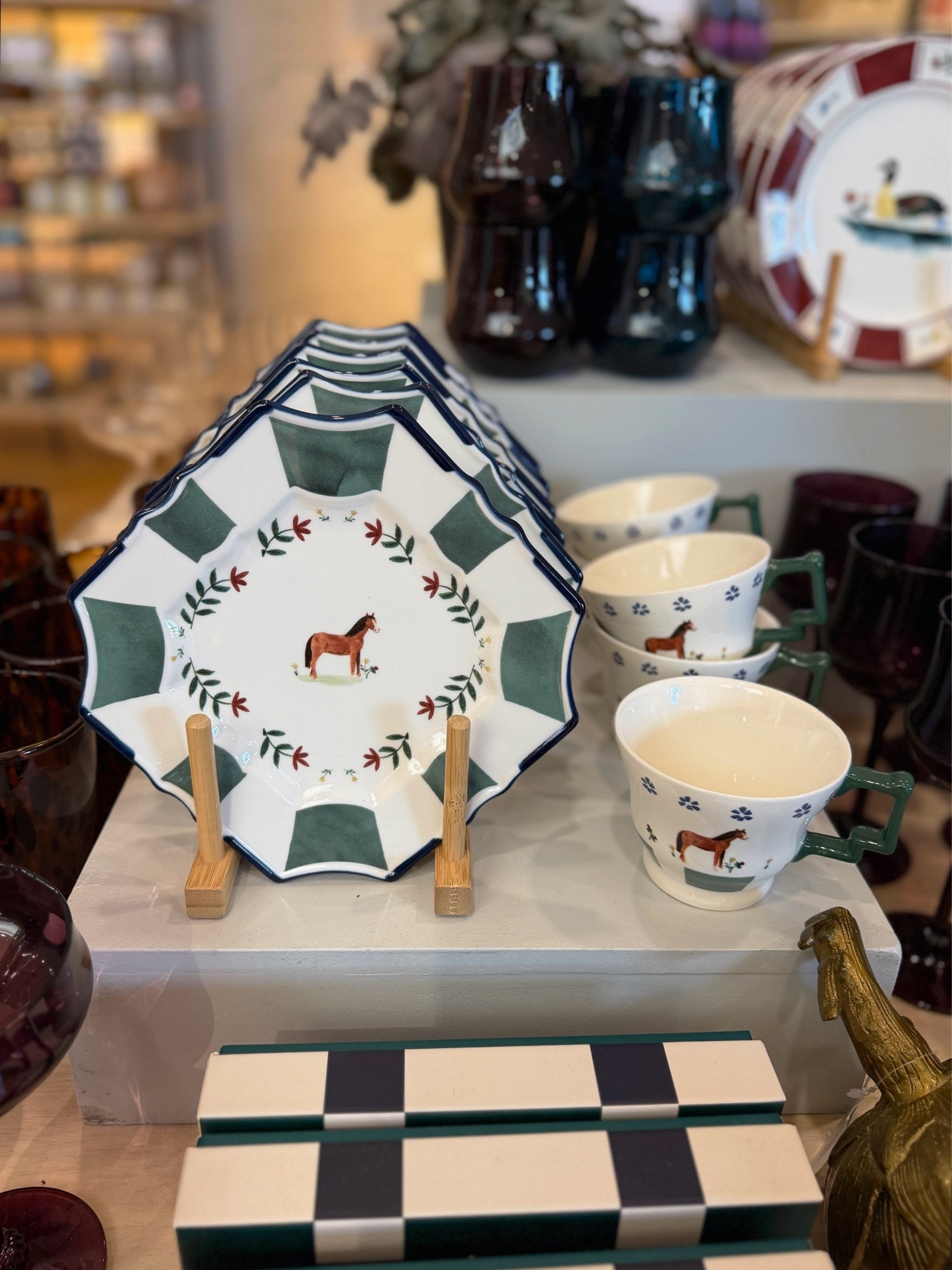 New at Anthropologie Home! 🐴 This hand-painted stoneware horse plate has the sweetest vintage, heritage-inspired charm—I would honestly hang it as wall décor! 🤎 It would look so cute styled in a cozy cabin or farmhouse-inspired home, and it would make such a unique little gift for any horse lover. 🐎 I’ve linked it in my LTK! @Anthropologie #plate #dinnerware #homedecor

#LTKHome #LTKSaleAlert