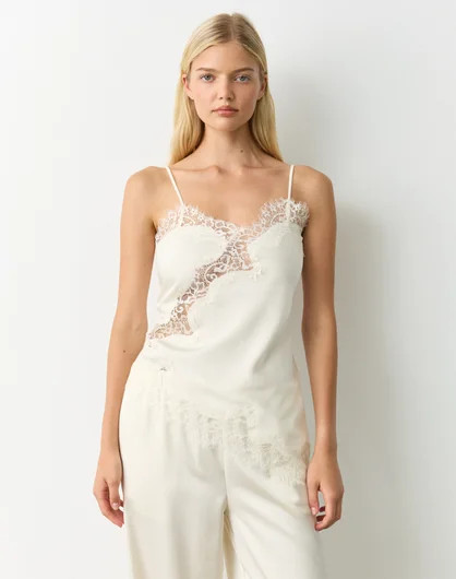 Satin Lace Cami Top | Glassons (Australia)