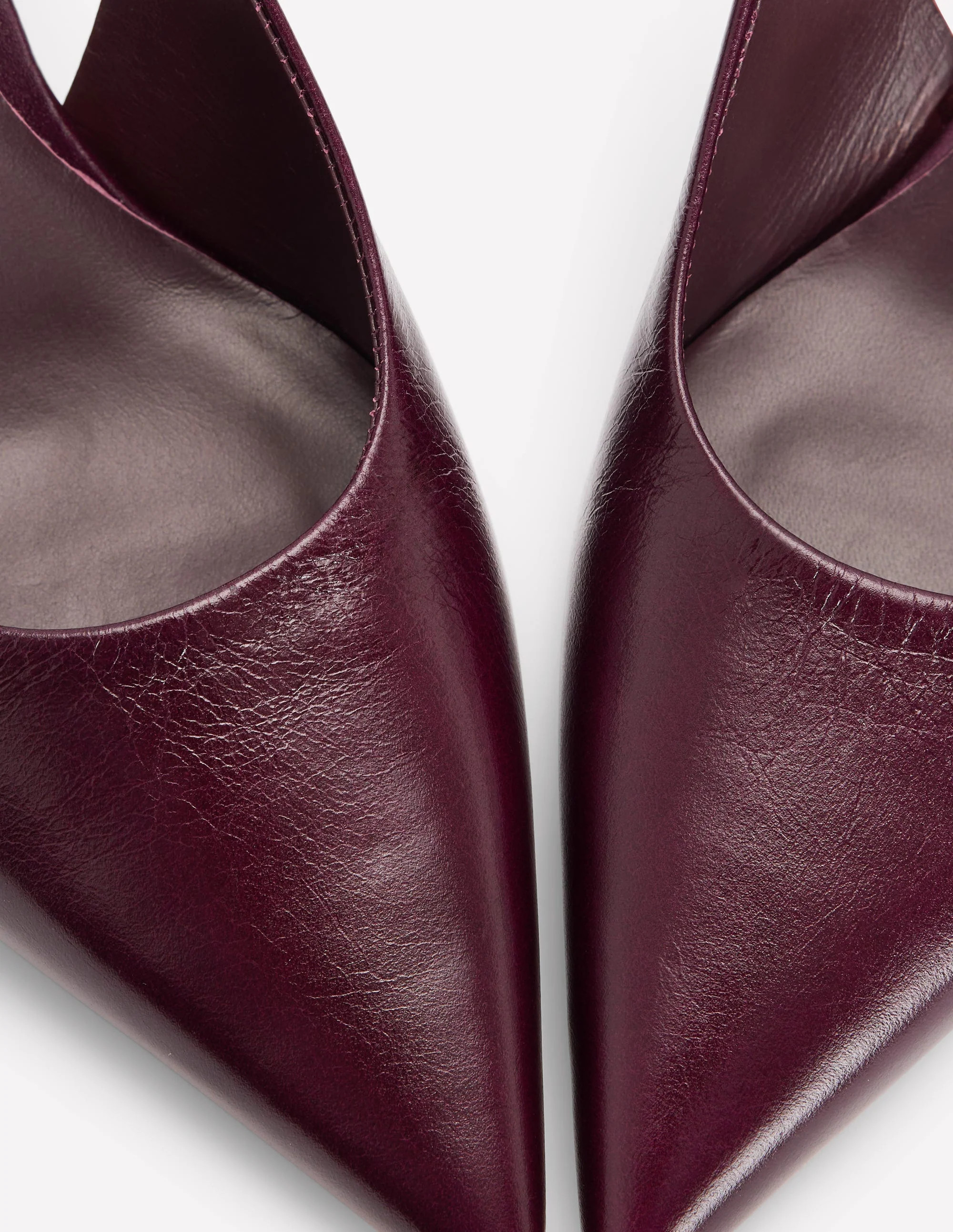 Hope Slingback Heels-Wine | Boden UK
