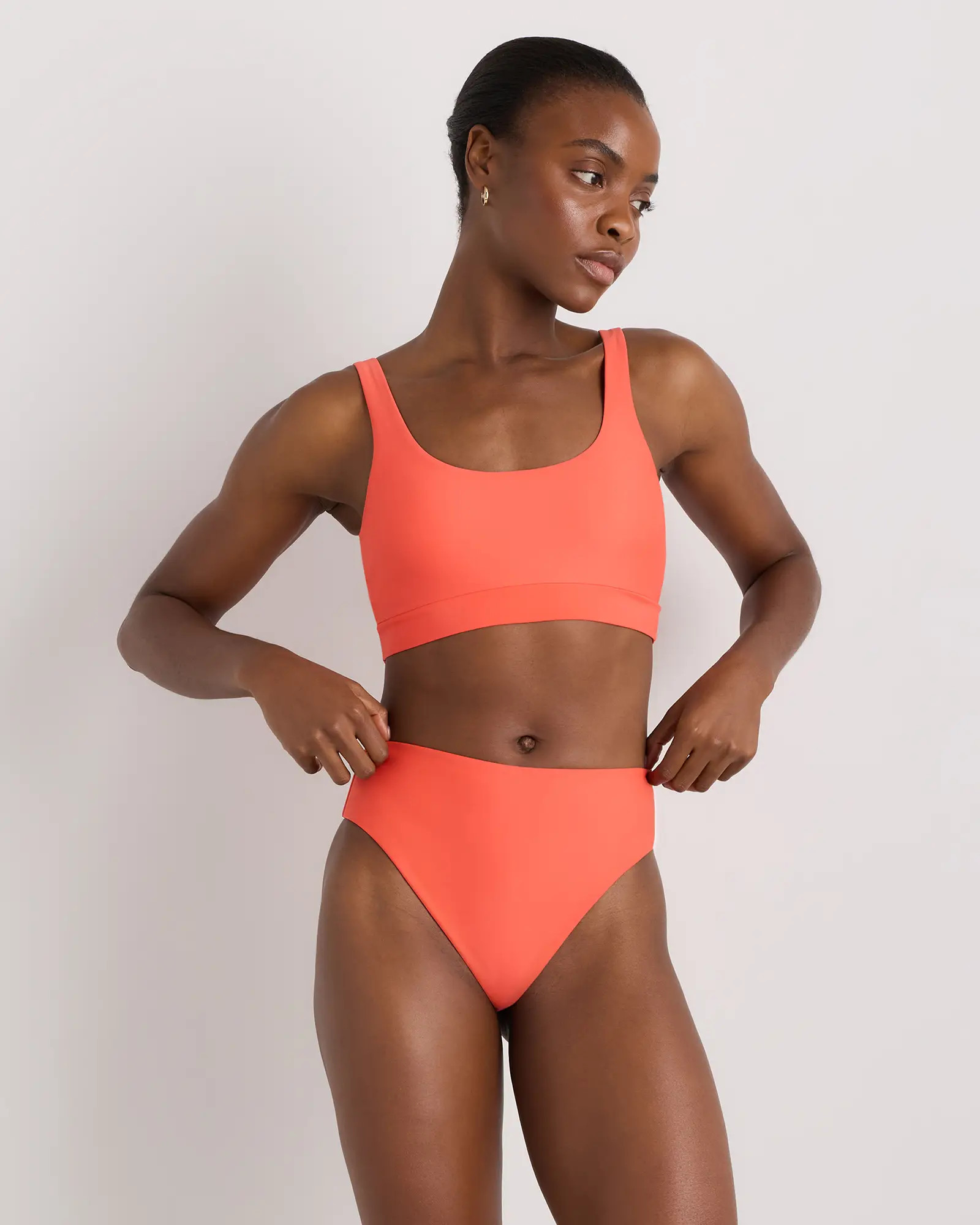 Italian Tank Bikini Top | Quince